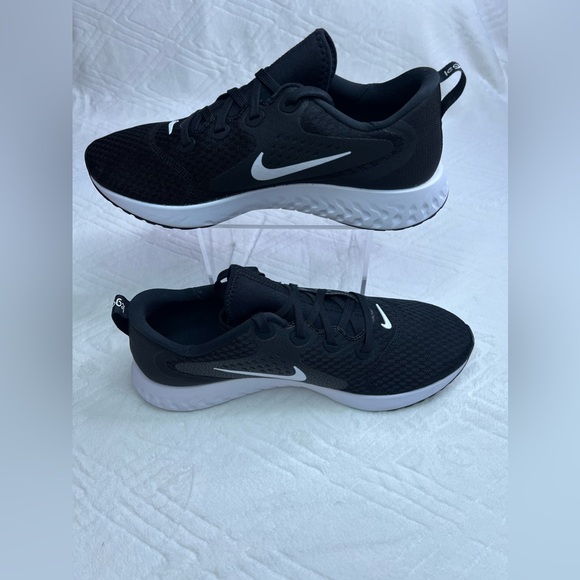 59: Mens Nike Legend React (Black/ White) Size: 10 - Picture 6 of 8